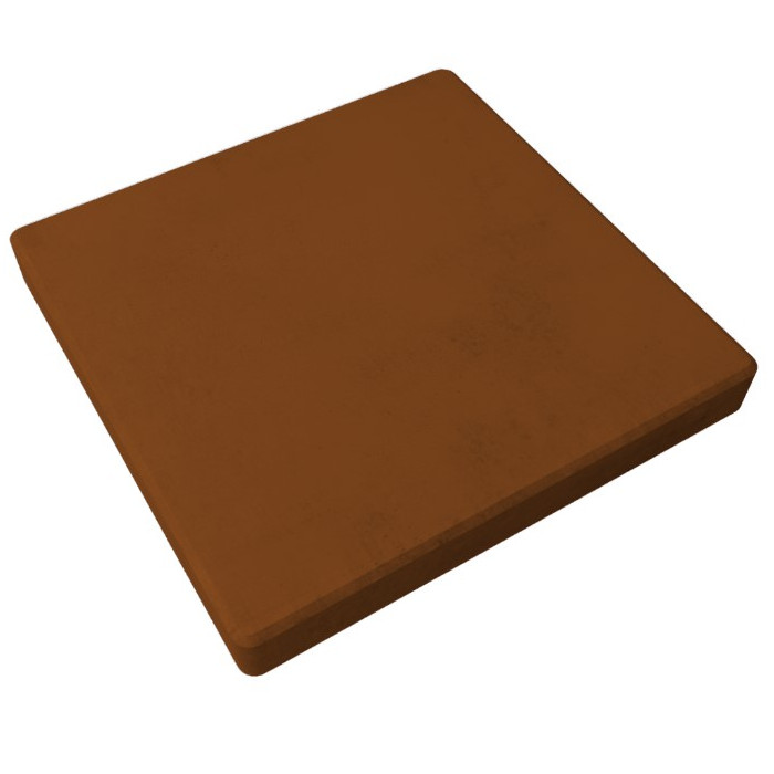 Квадратная тротуарная плитка 570x460x120 Коричневый